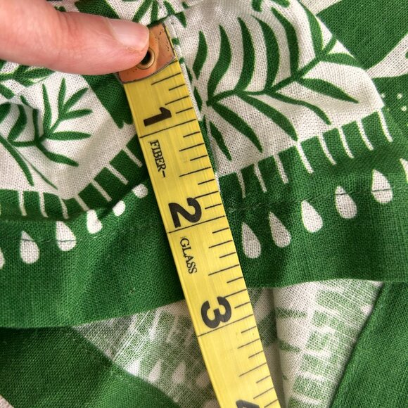 Farm Rio Green and White Tropical Jumpsuit Romper Size Medium NWT - Picture 12 of 15
